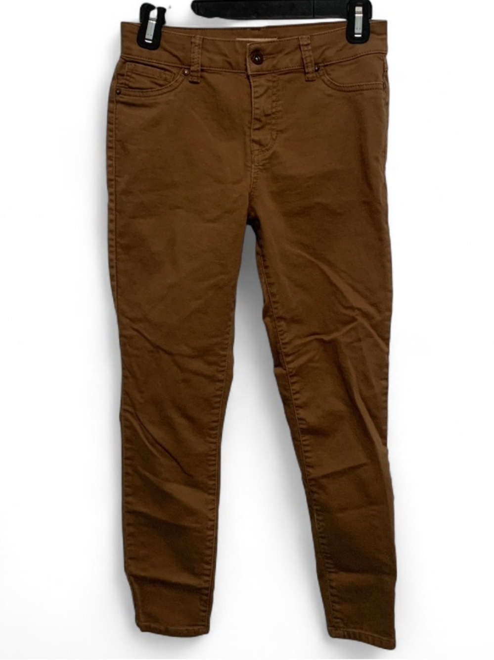 Blue Spice Skinny Jeans in Brown